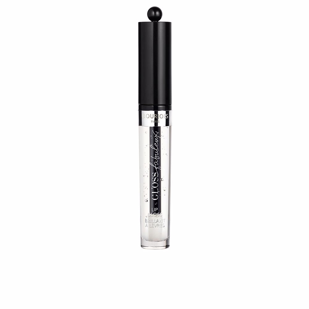 3.5 ml clear lip gloss tube with wand, argan oil and vitamin E