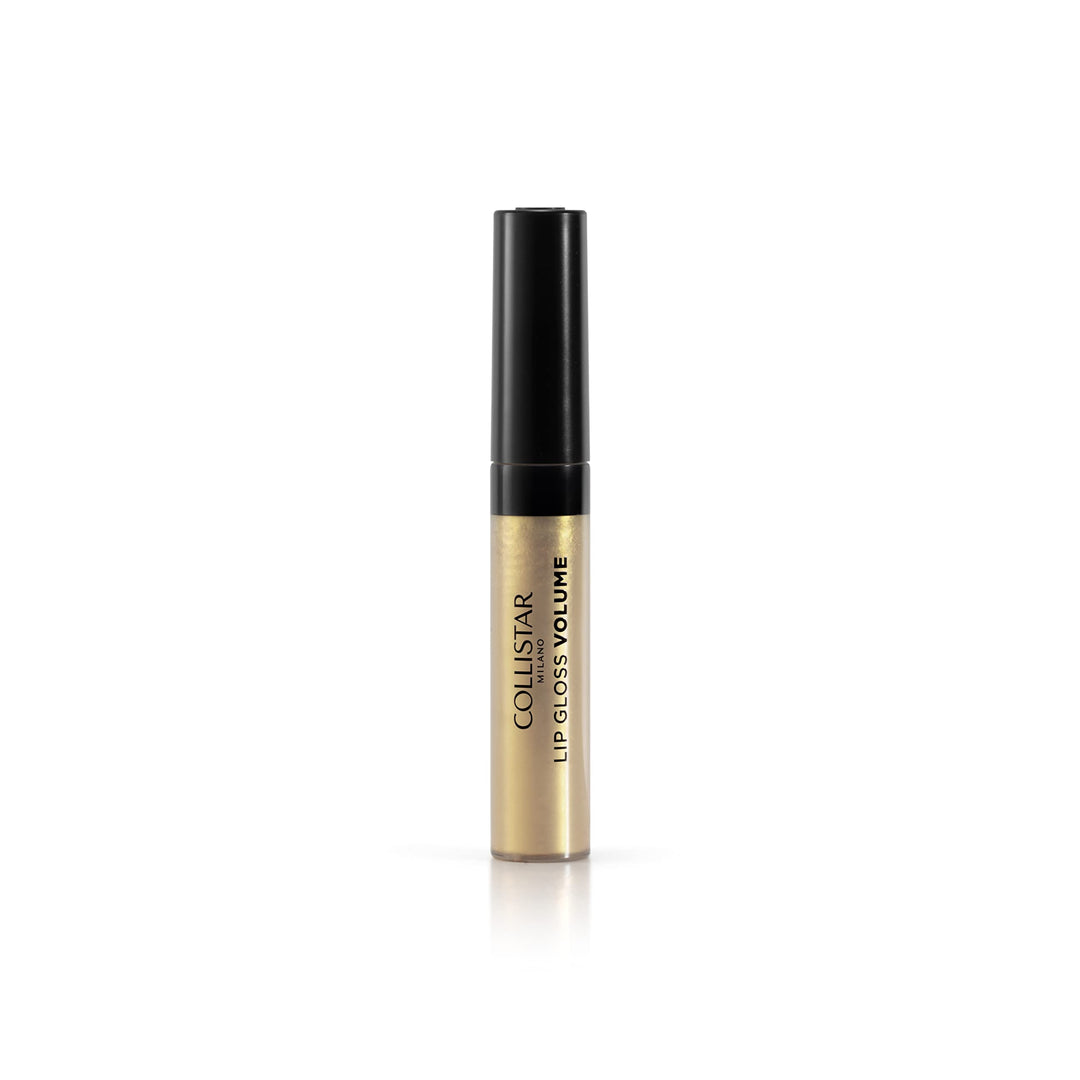 7 ml sheer nude lip gloss with soft applicator and mirror-like shine