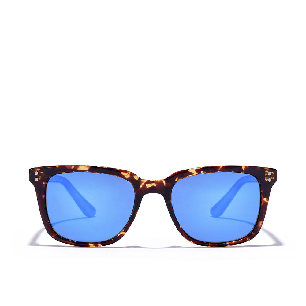 Unisex square polarised sunglasses in matte black, TR-90 frame, 41.5 mm lenses