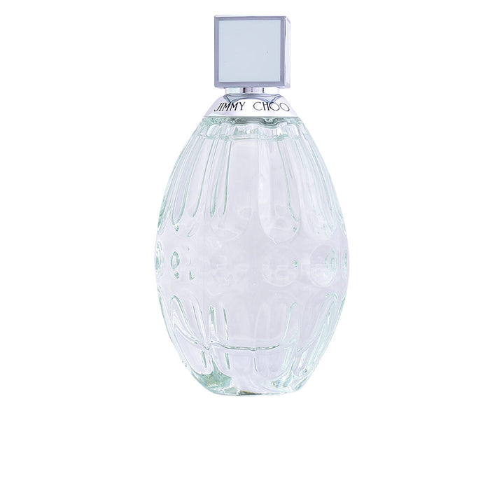 Rounded aqua-glass perfume bottle containing 60 ml floral-fruity Eau de Toilette for Women