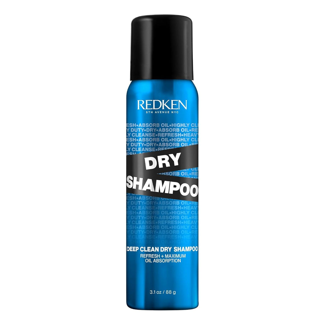 Redken Deep Clean Dry Shampoo: 150 ml aerosol for oily roots, matte finish, unisex