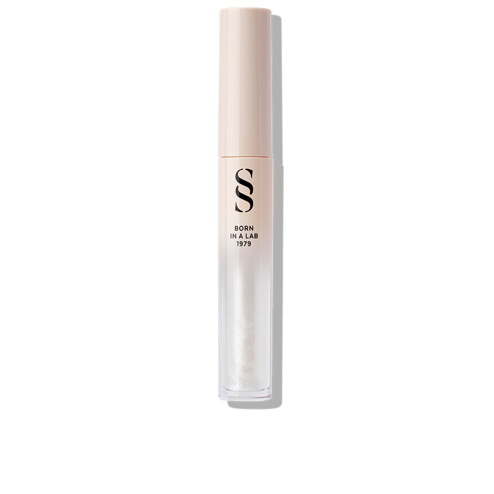 3.5 ml sheer berry lip gloss in slim tube, glossy finish