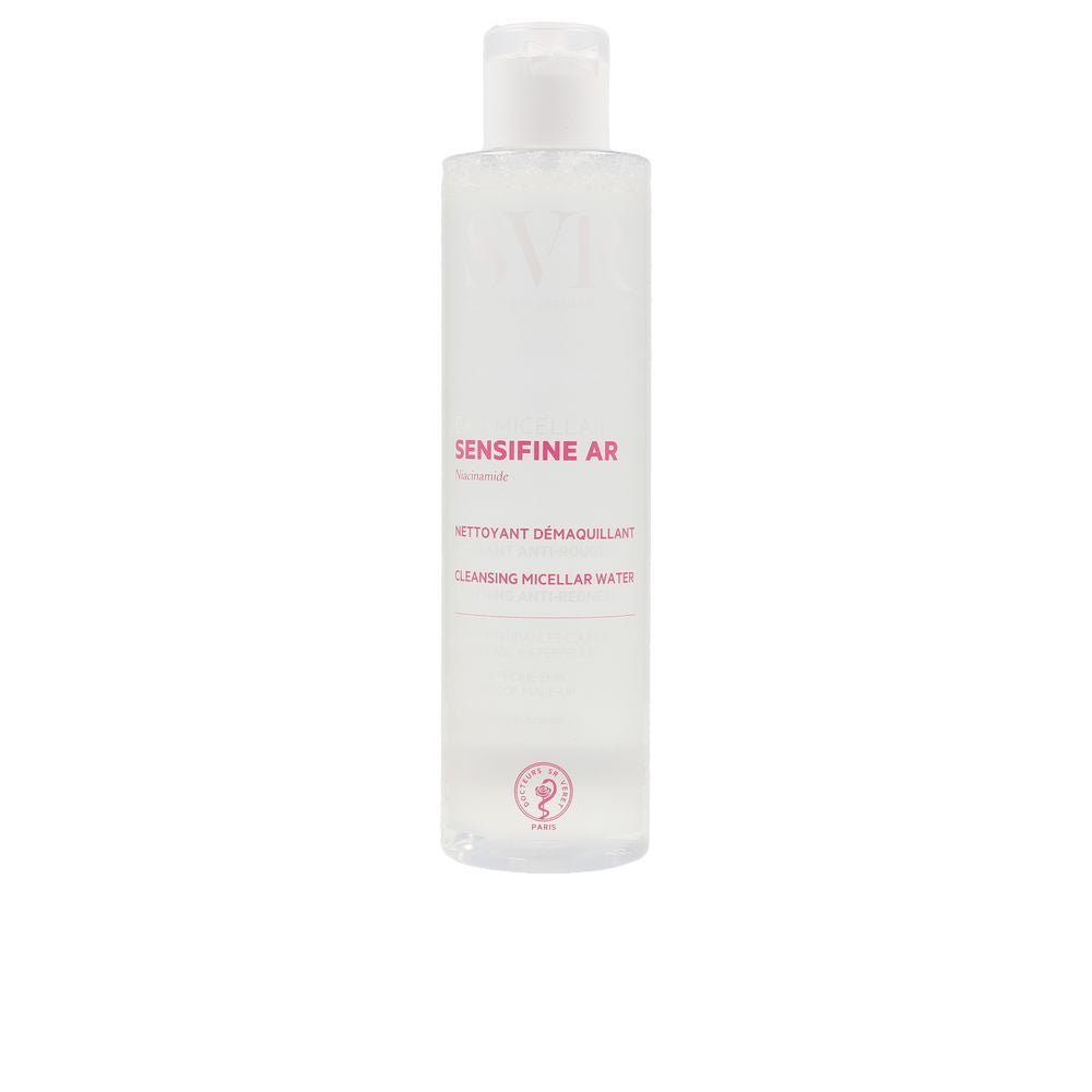Clear micellar cleansing water bottle, 400 ml, niacinamide formula for sensitive skin