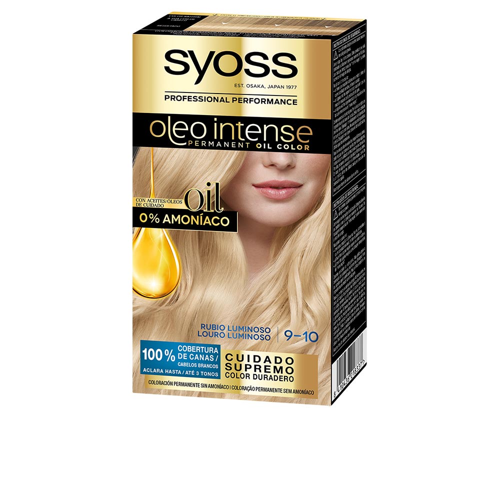 Boxed permanent oil hair colour, ammonia-free, deep brown shade, 5-piece pack